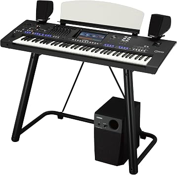 Yamaha GNSMS01 3-piece Speaker System for Genos Arranger Workstation Black
