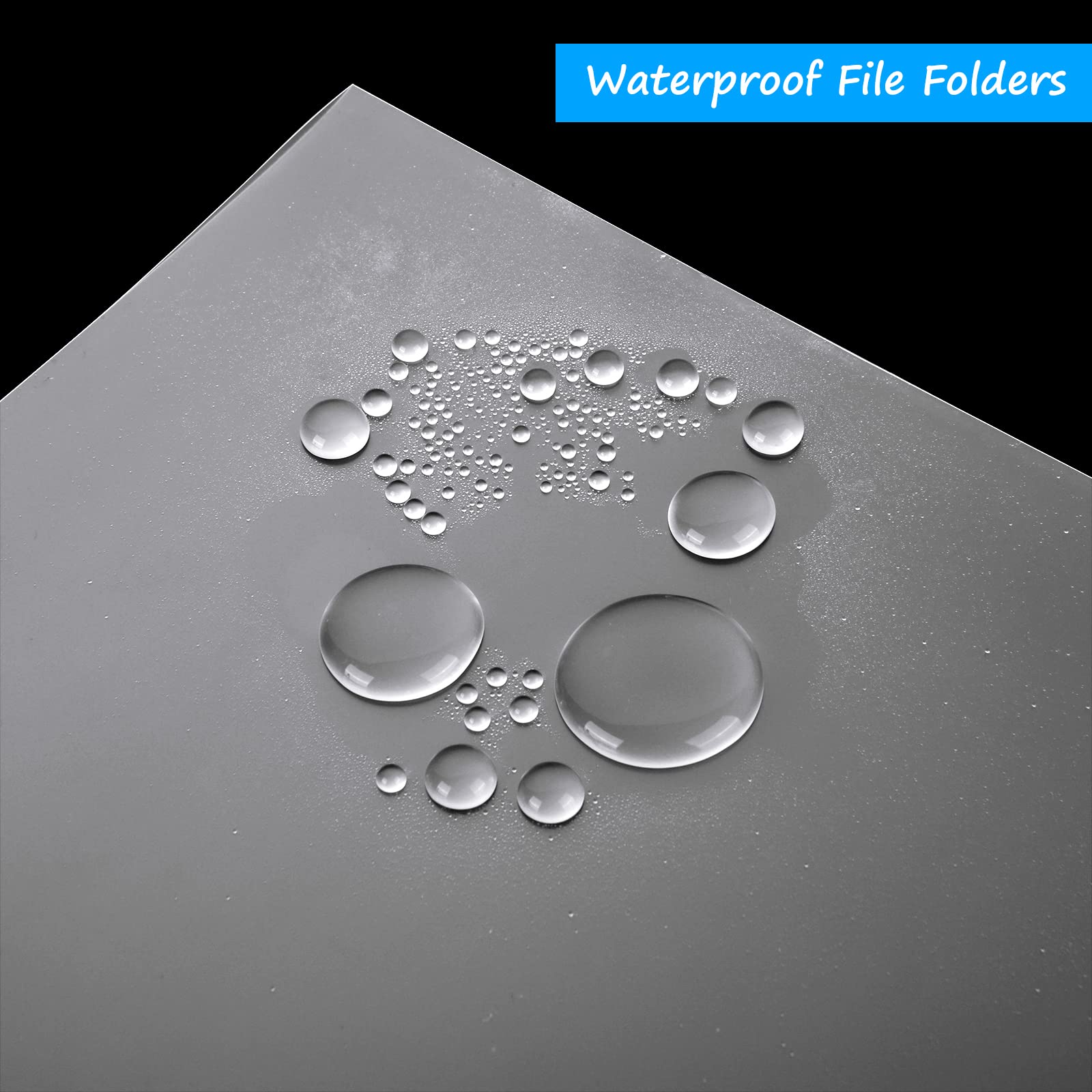 YAYODS 60PCS Transparent A4 Cut Flush Folders, Clear Open Top and Side Cut Flush File Wallet - Image 4