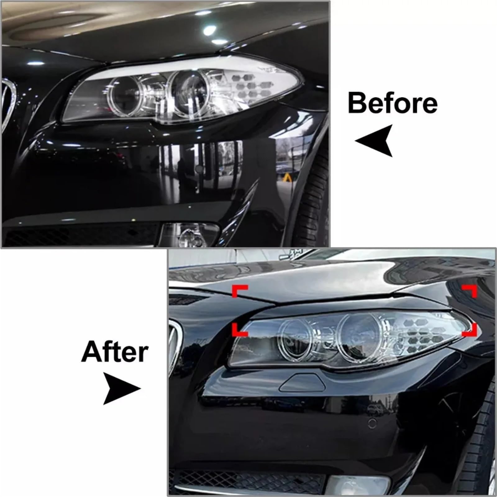 Reflektor powieka osłona Dla BMW Serii F10