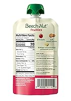 Vista 2 de Beech-Nut Fruities Stage 2 - Alimento para bebés, batata de manzana y piña, bolsa de 3.5 onzas