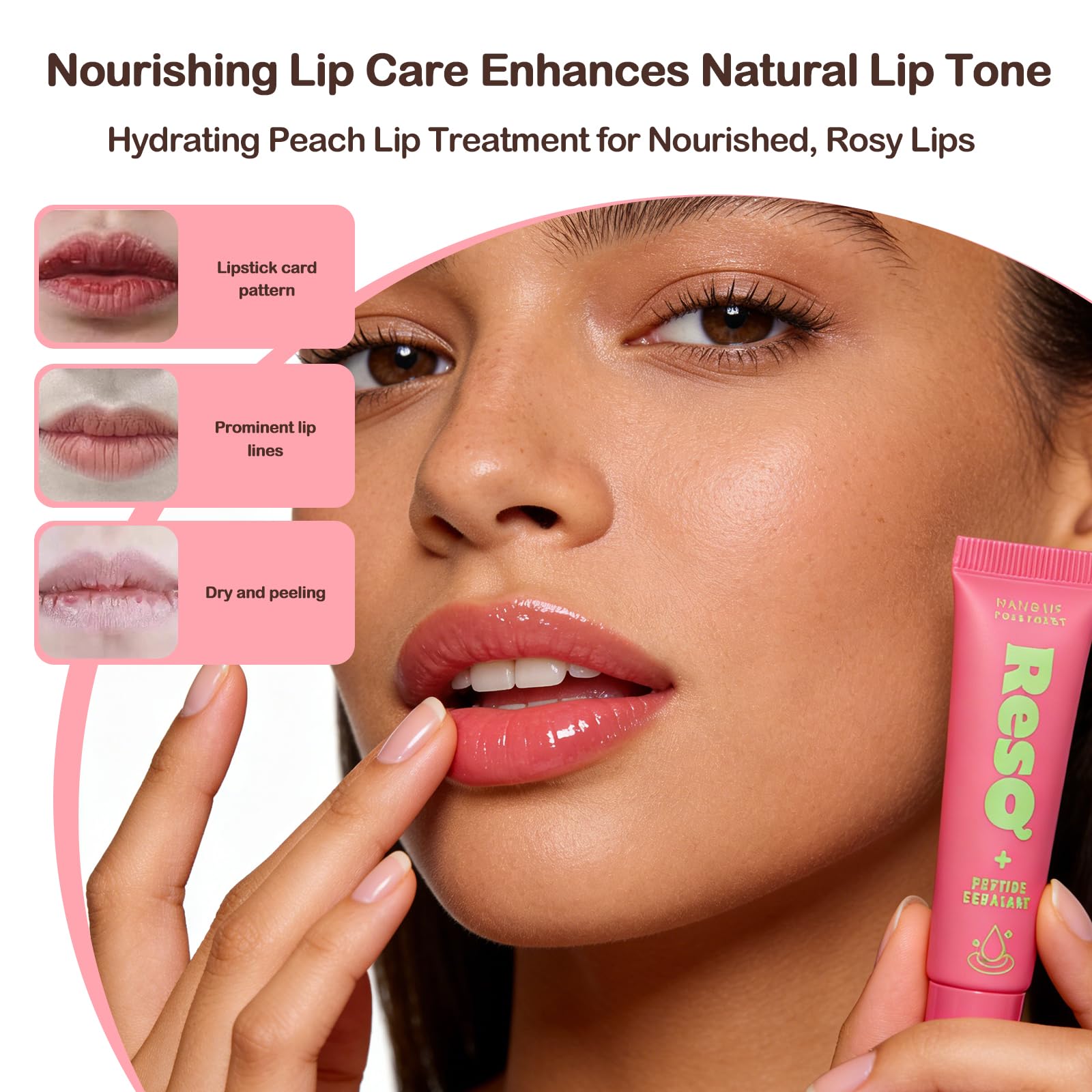 Amazon.com : OZ Lab ResQ Peptide Lip Treatment Sorbet Tinted Lip