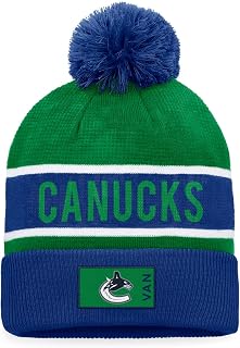 Fanatics Vancouver Canucks Authentic Pro Game Knit Cuffed Beanie