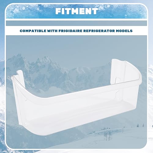 Miniatura 7 de HECASA 240363702 Estante de puerta de refrigerador (inferior) compatible con Frigidaire Kenmore refrigerador AP2116106 891287 AH430207 EA430207