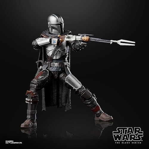 Miniatura 3 de Figura de juguete Star Wars Serie The Black The Mandalorian de acción pieza de colección a escala de 15cm juguetes para niños a partir de 4 años