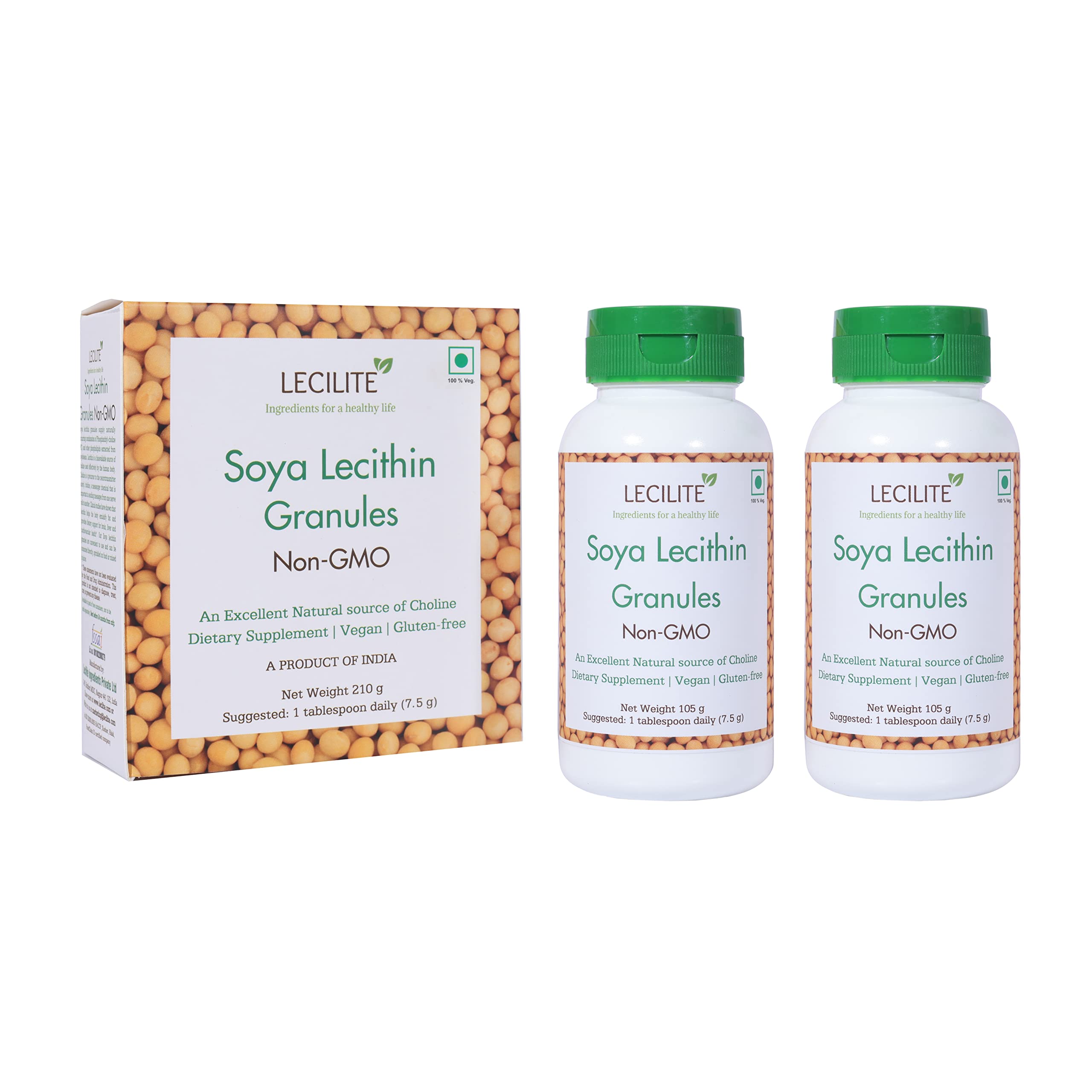 Lecithin Granules (Non-GMO) - 210 g