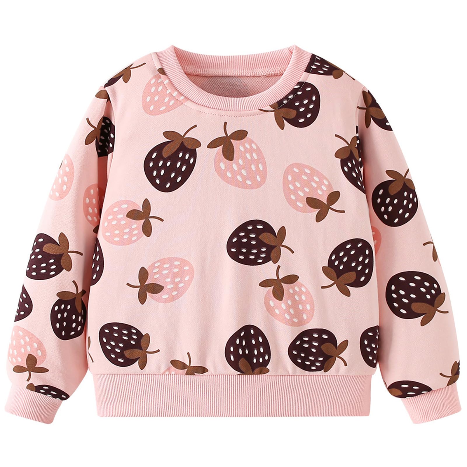 Hongshilian Unisex Kids Cute Cartoon Cotton Sweater Shirt