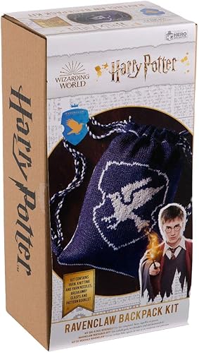 Hero Collector Hogwarts Ravenclaw - Kit de tejido de mochila reversible | Kits de tejido de Harry Potter Wizarding World