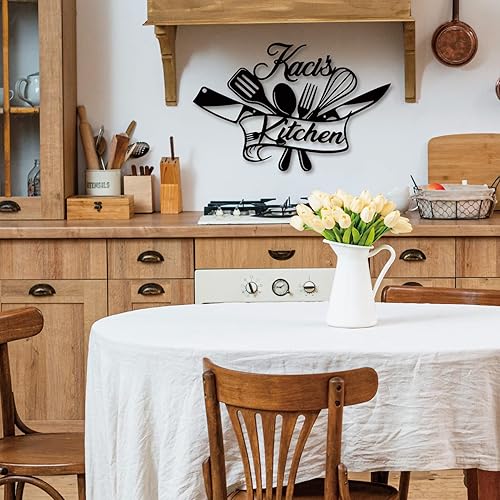 Miniatura 3 de Decoración de cocina, letrero de cocina, letrero de nombre de cocina personalizado, decoración de palabras de cocina personalizadas, arte de pared,