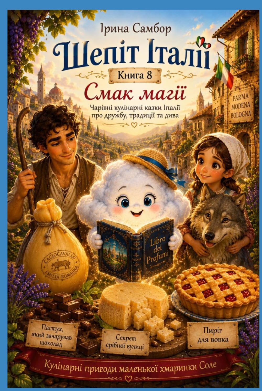 Шепіт Італії. Книга 8: Смак магії: Чарівні кулінарні казки Італії про дружбу, традиції та дива