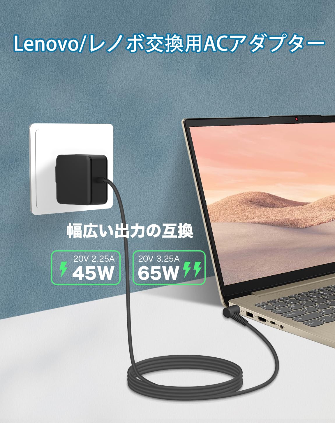 Lenovo ノートパソコン シルバー 本体と充電器 Lenovo ノートパソコン シルバー 本体と充電器