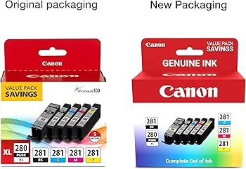 Amazon.com: Canon PGI-280XL/CLI-281 5 Color Pack Compatible to