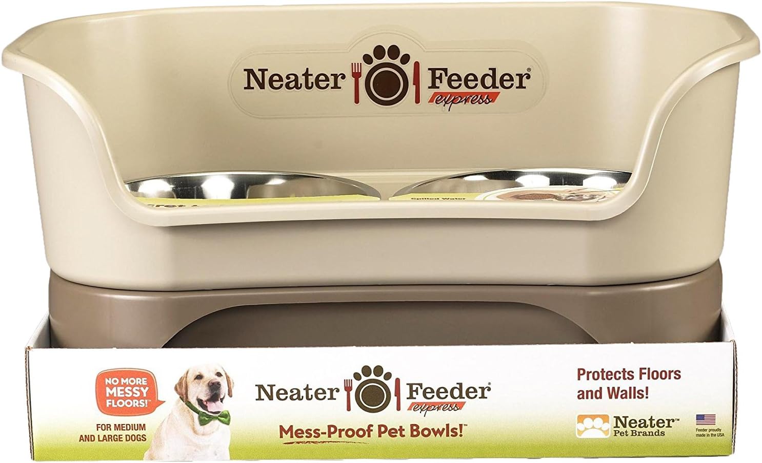Neater Pet BrandsEarscrubbers KW35341 7 Cup Feeder Express Elevated Diner