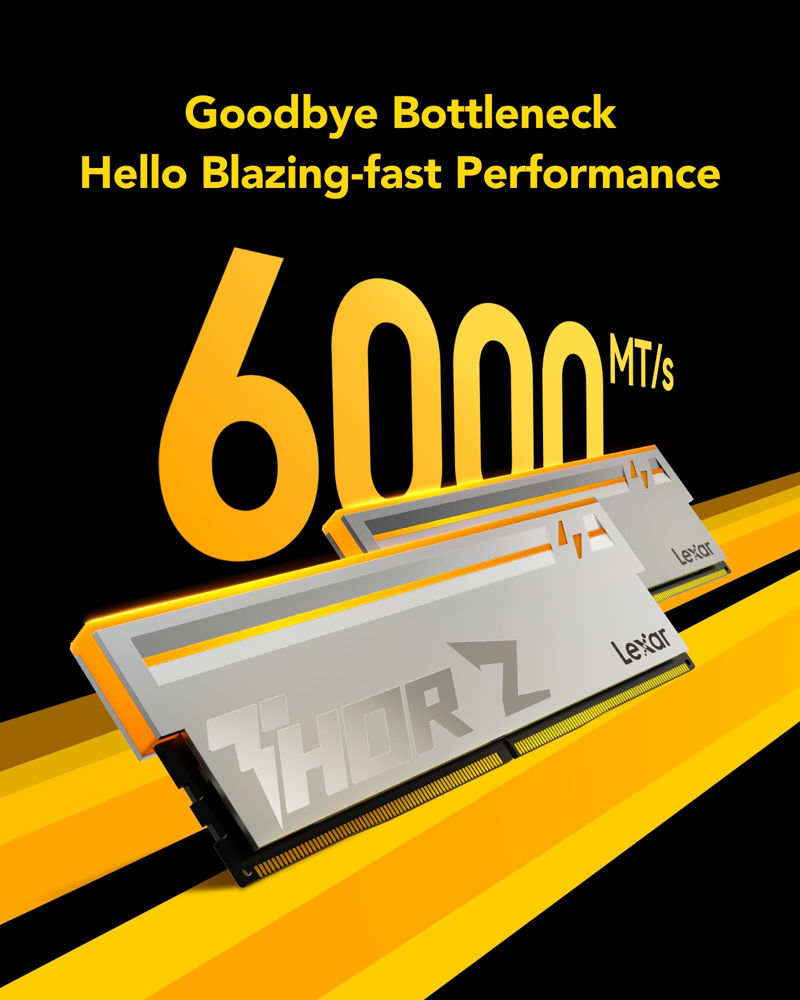 Lexar Thor Z Series RGB DDR5 RAM 32GB Kit (2x16GB) 6000 MHz, DRAM