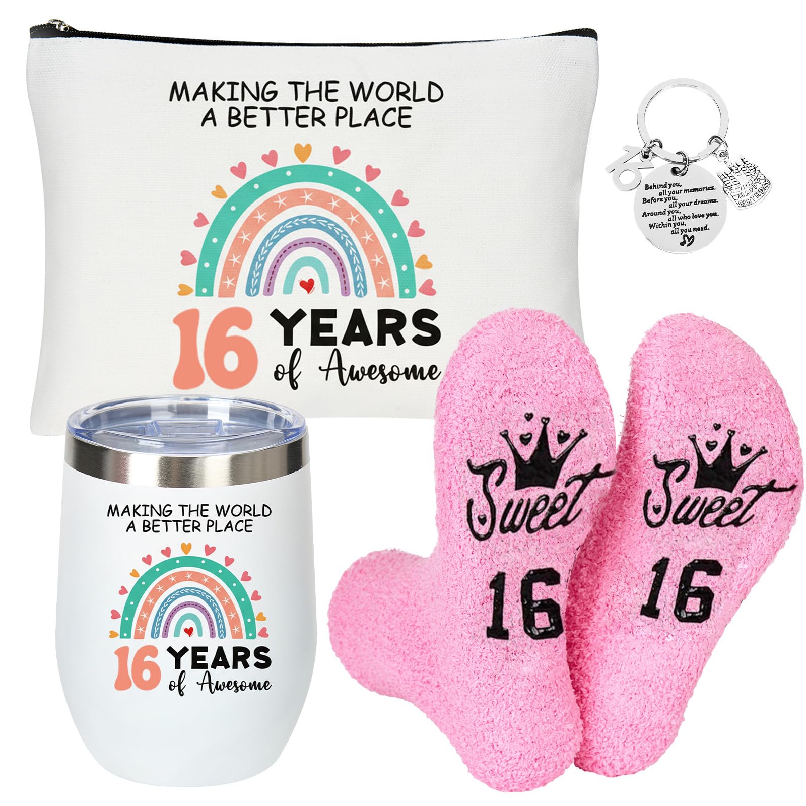 Chovbe 16th Birthday Gifts for Girls, 16 Year Old Girl Birthday Gift — image 1