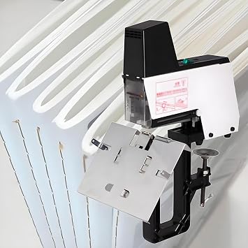 Automatic Saddle Stapler,Electric Book Binding Machine,with Pedal,Adjustable Thickness Intensity,for Graphic Stores