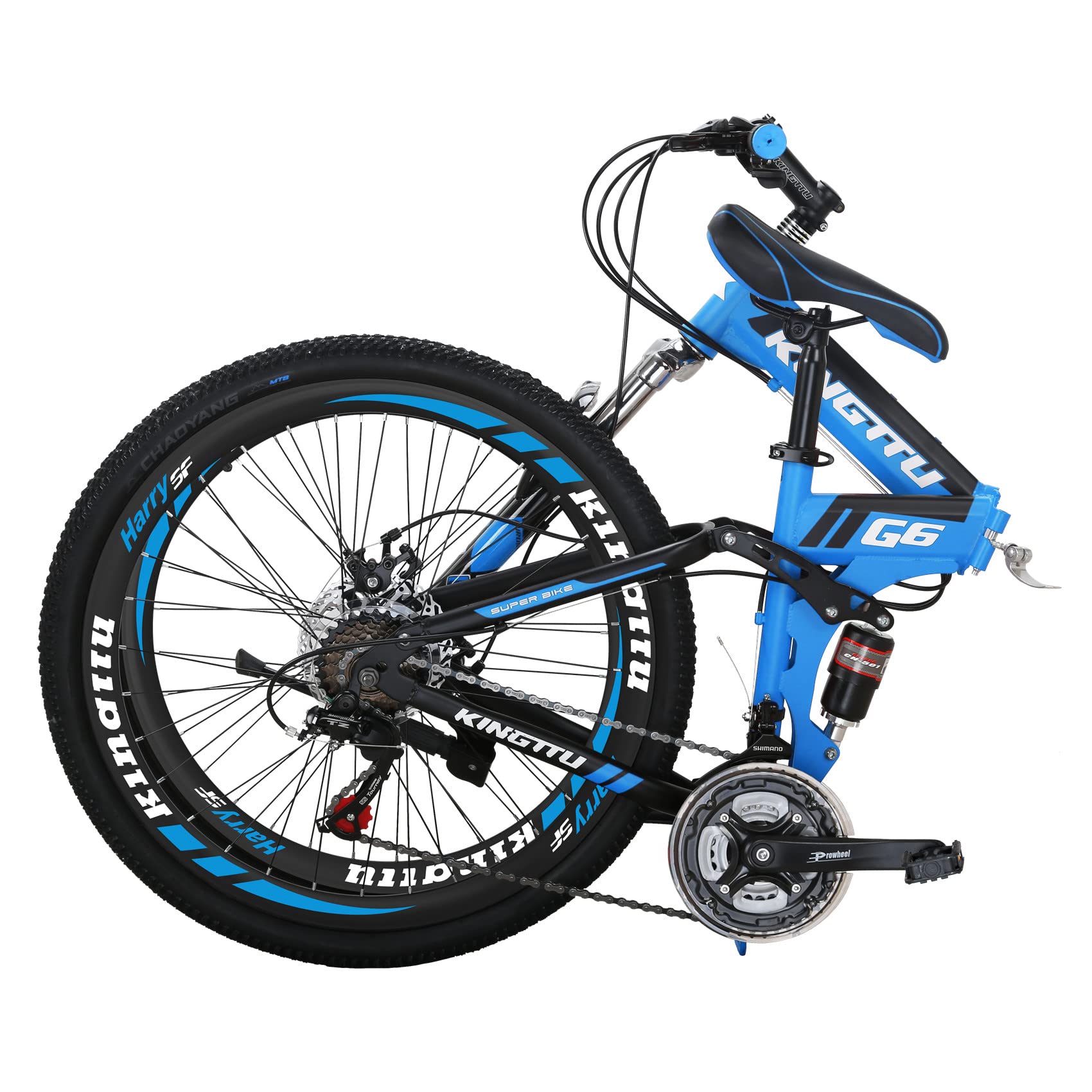 自転車本体 EUROBIKE Amazon.com: EUROBIKE 26 Inch Folding Mountain Bike,Dual Disc Brake