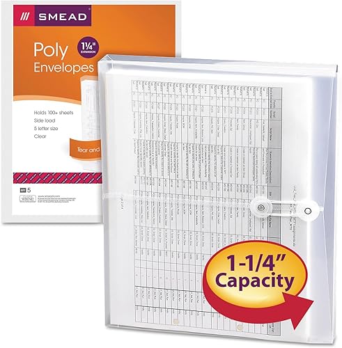 Miniatura 2 de Sobre en forma de libro con botón y correa 11 58 X 9 34 X 1 14 Paquete con 5 Transparente