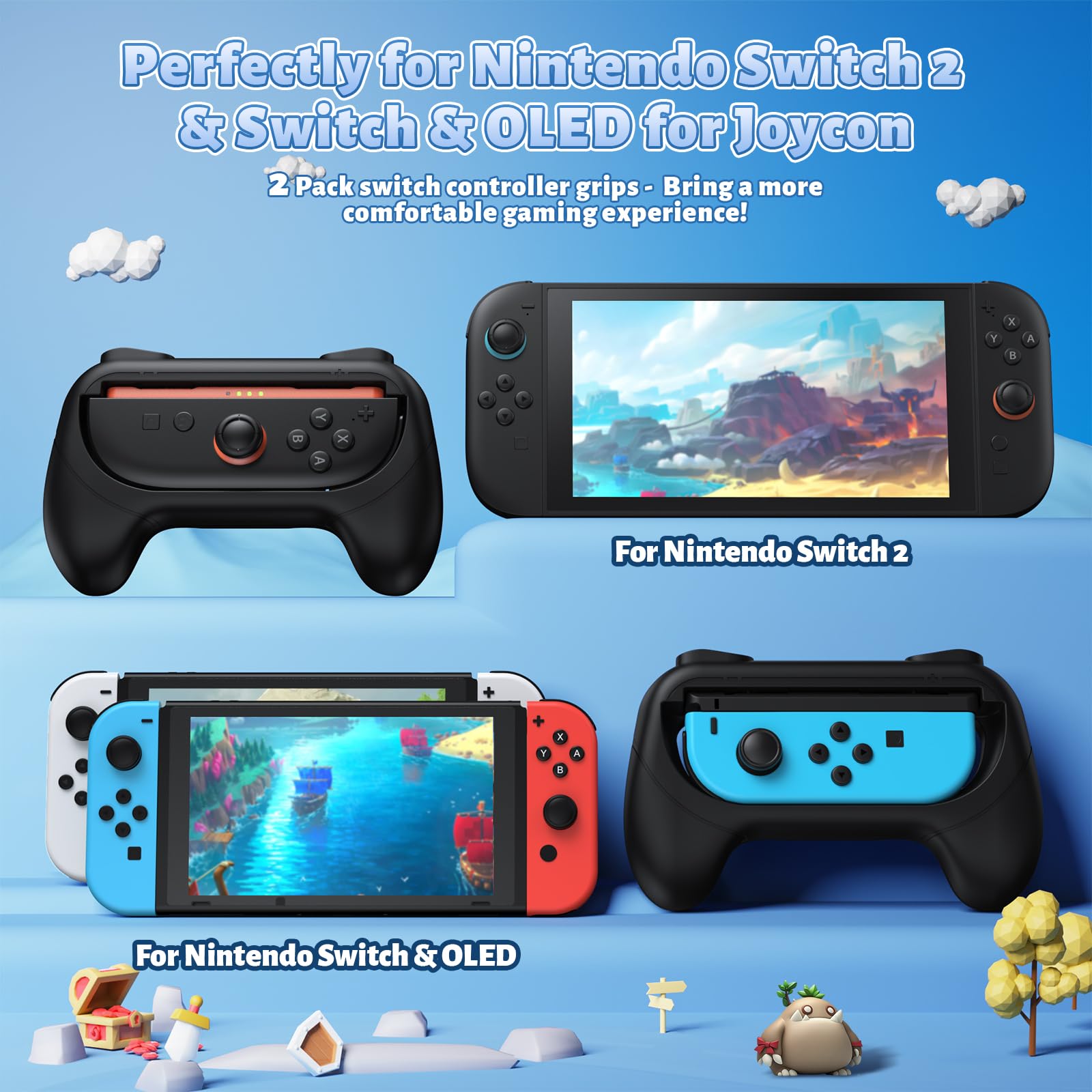 Switch 2/1 uyumlu) JoyCon 2/1 için JoyCon 2/1 için kontrol kolu