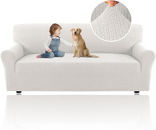 Miniatura 34 de H.VERSAILTEX 2025 Funda de sofá de jacquard de 1 pieza, fundas de sofá de alta elasticidad, protector de muebles antideslizante, funda de sofá suave