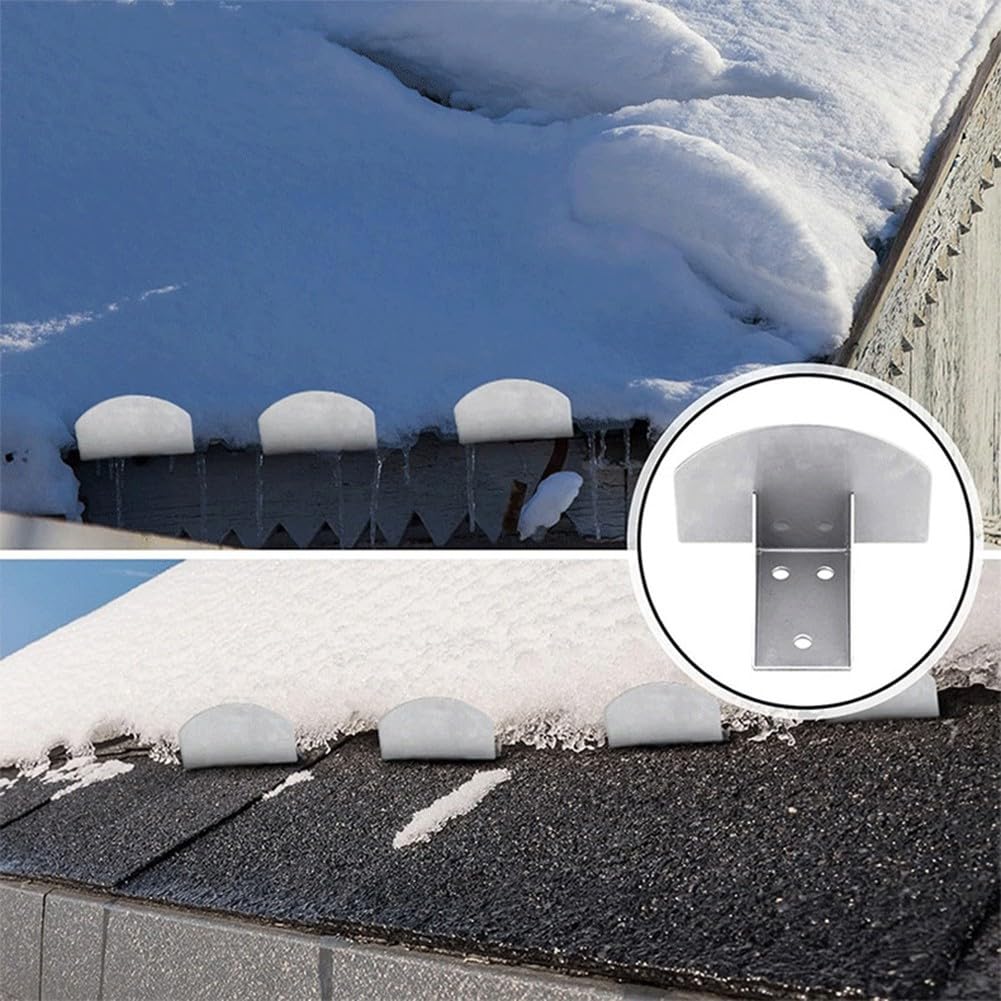 Snow Stop System Eisschutz, 10,2 cm breit, 25 Stück