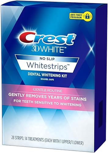 Miniatura 3 de Crest Whitestrips 3D para dientes sensibles kit de tiras de blanqueamiento de dientes 28 tiras paquete de 14 unidades