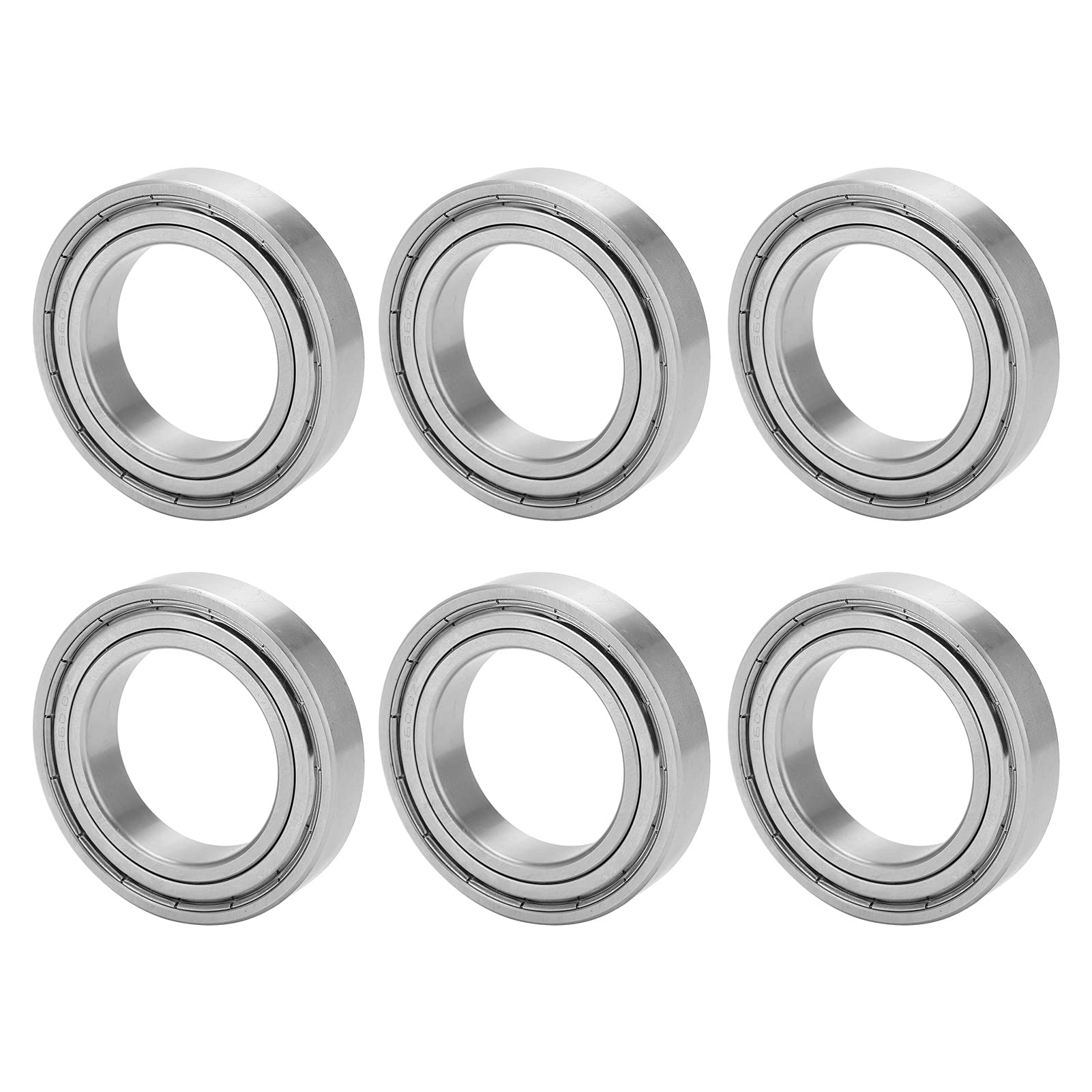 Fafeicy S6010ZZ Kugellager, Geringe Vibration, Edelstahl, 10er-Pack