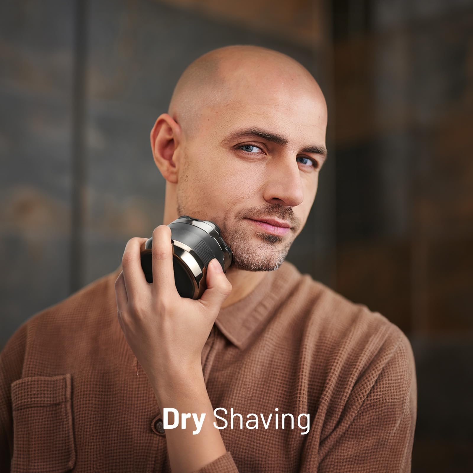 Head Shavers For Bald Men,7D Electric Bald Razor 7DWet/Dry Shaving Professional Grooming Kit For Balder Rechargeable Head Shavers For Scalp/ Face/BeardClose Shave - View #5