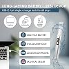 Plaque Remover for Teeth, Teeth Cleaning Kit for Calculus, Tartar and Stains, Professional Premium Home Teeth Care Product | 1800 mAh Battery/LED Light/IPX5 | Silver