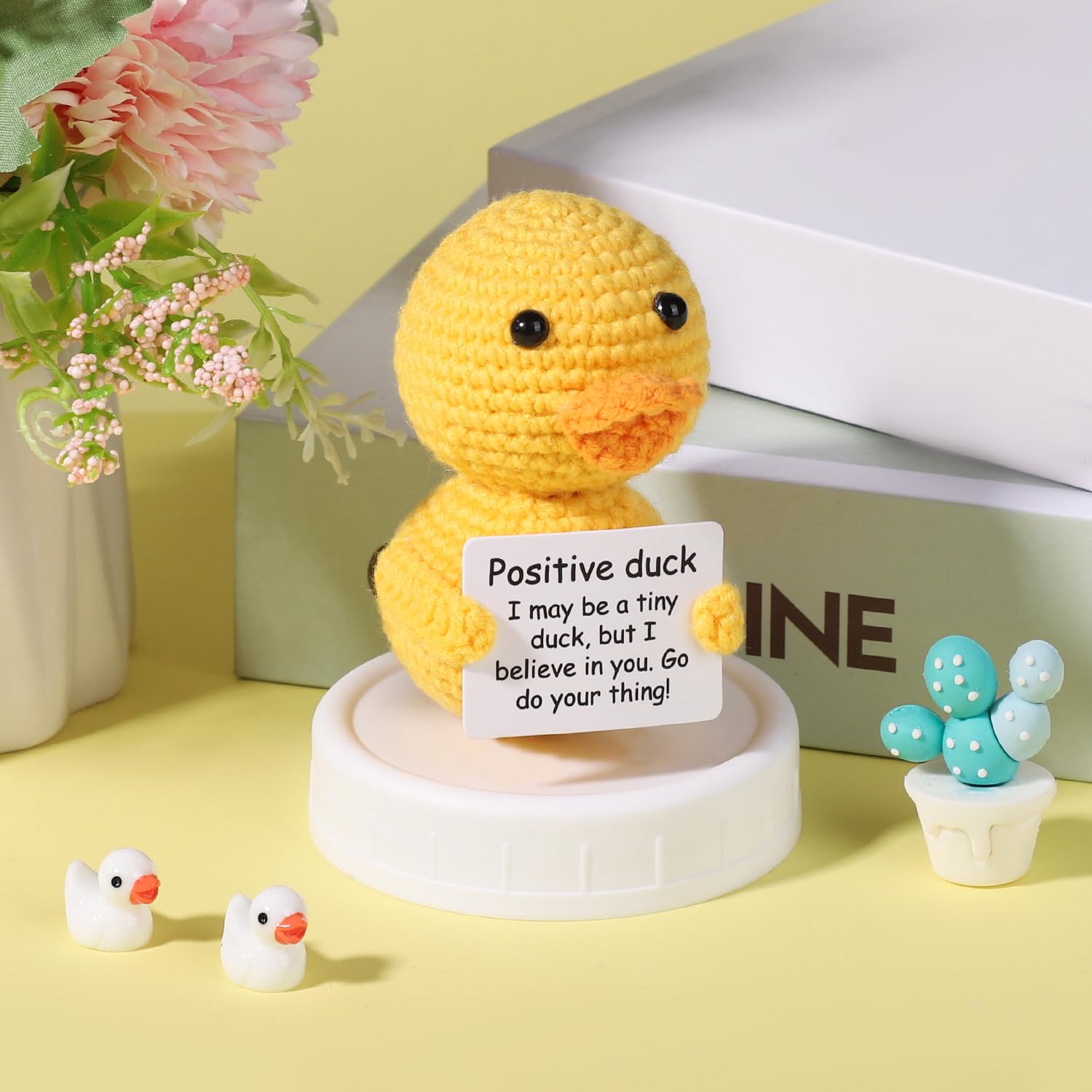 Pocket Hug Positive Ente,Positive Enten,Kreative H? Produktbild-Vorschau 2