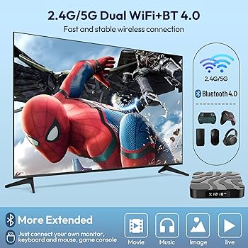 Amazon.com: EASYTONE Android 12.0 TV Box 4GB RAM 64GB ROM