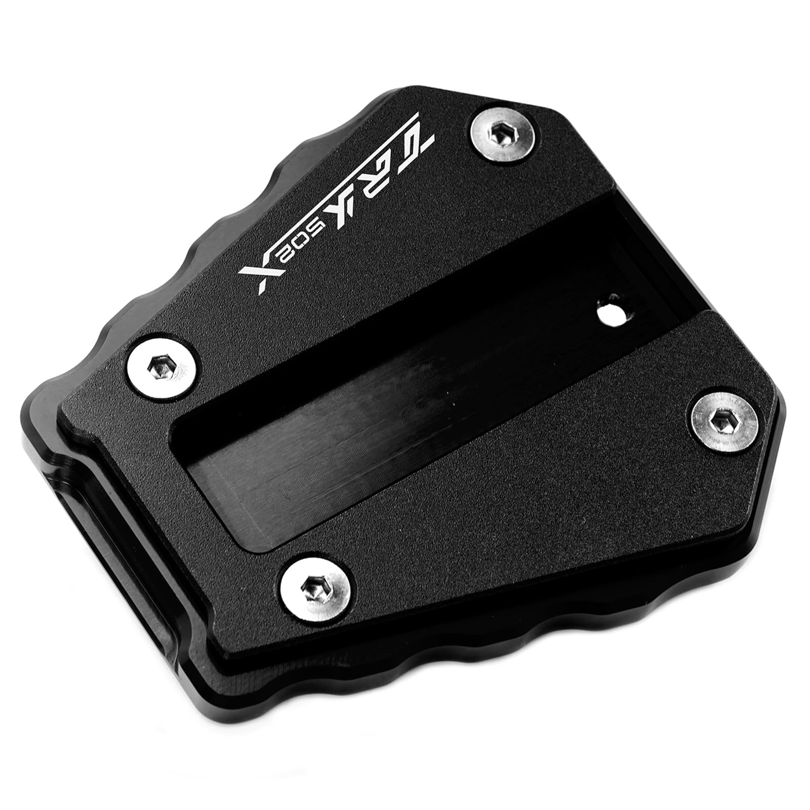 Laterale Estensione Cavalletto per Moto Accessori per benelli trk 502 x 2023 502x trk502x 2017-2022 (Nero)