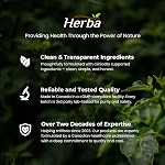 Herba Supplément à l'acide hyaluronique 200mg - 100 Capsules 100% Pureté Capsules d'acide hyaluronique avec vitamine C pour soutenir la santé des articulations et des os