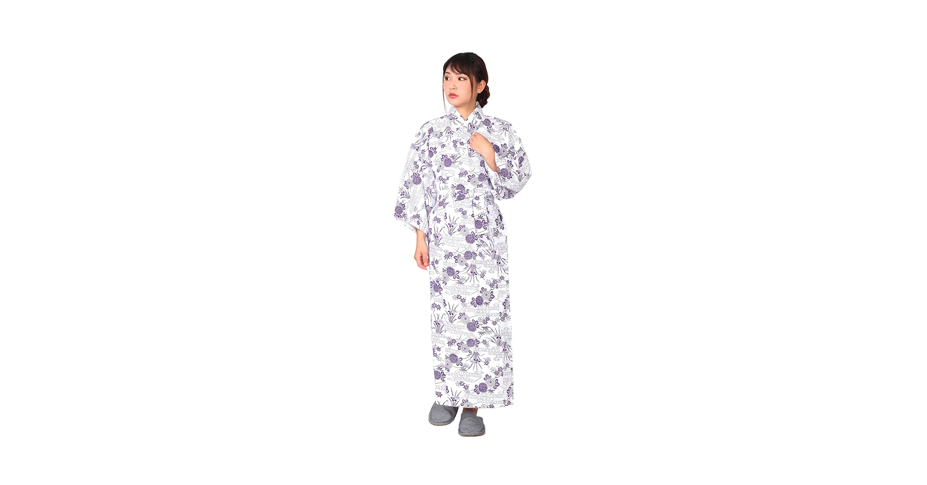 ねまき、タオルねまき、婦人用 (ＬＯサイズ)肥満型 ２枚組、日本製、花蕾印 ねまき、タオルねまき、婦人用 (LOサイズ)肥満型 2枚組、日本