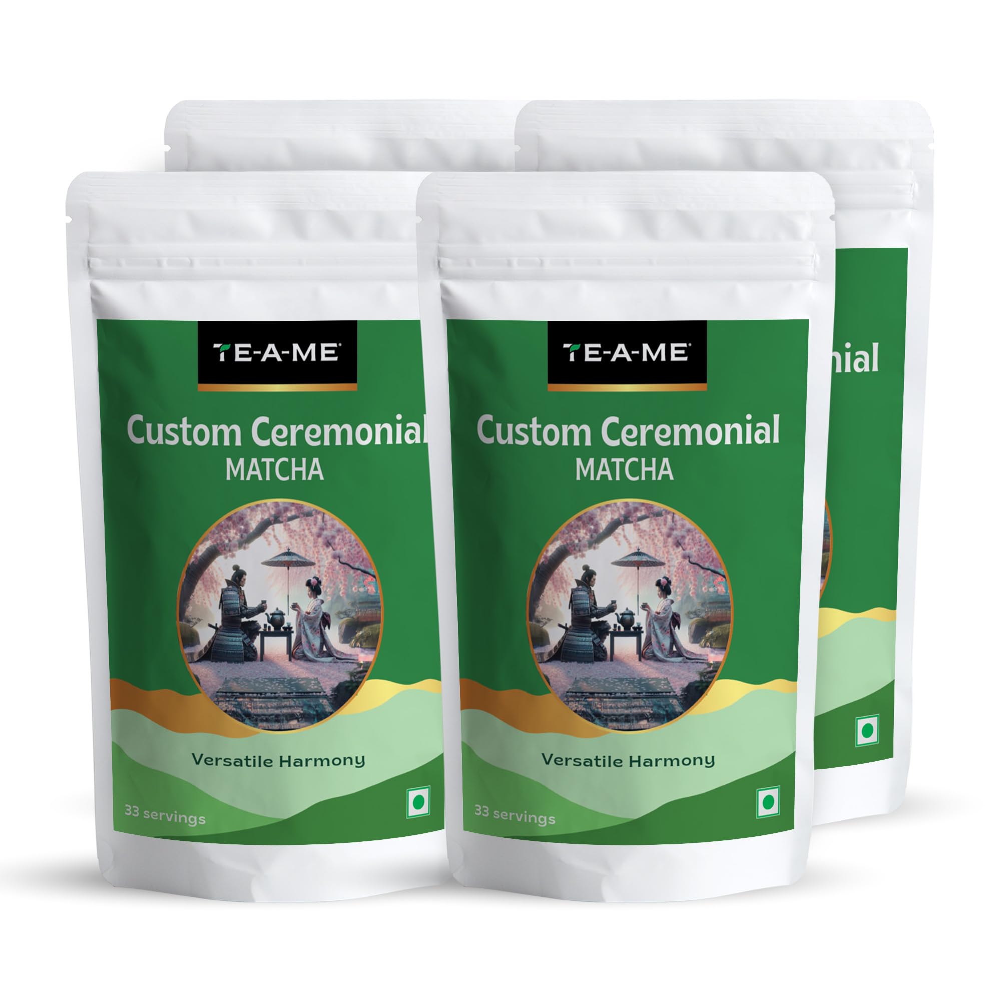 TE-A-ME Matcha Tea Powder - 200g (132 Servings) | Superfood | Custom Ceremonial Matcha Green Tea Powder | Sourced from Japan | 100% Pure Authentic with High ANTIOXIDANTS