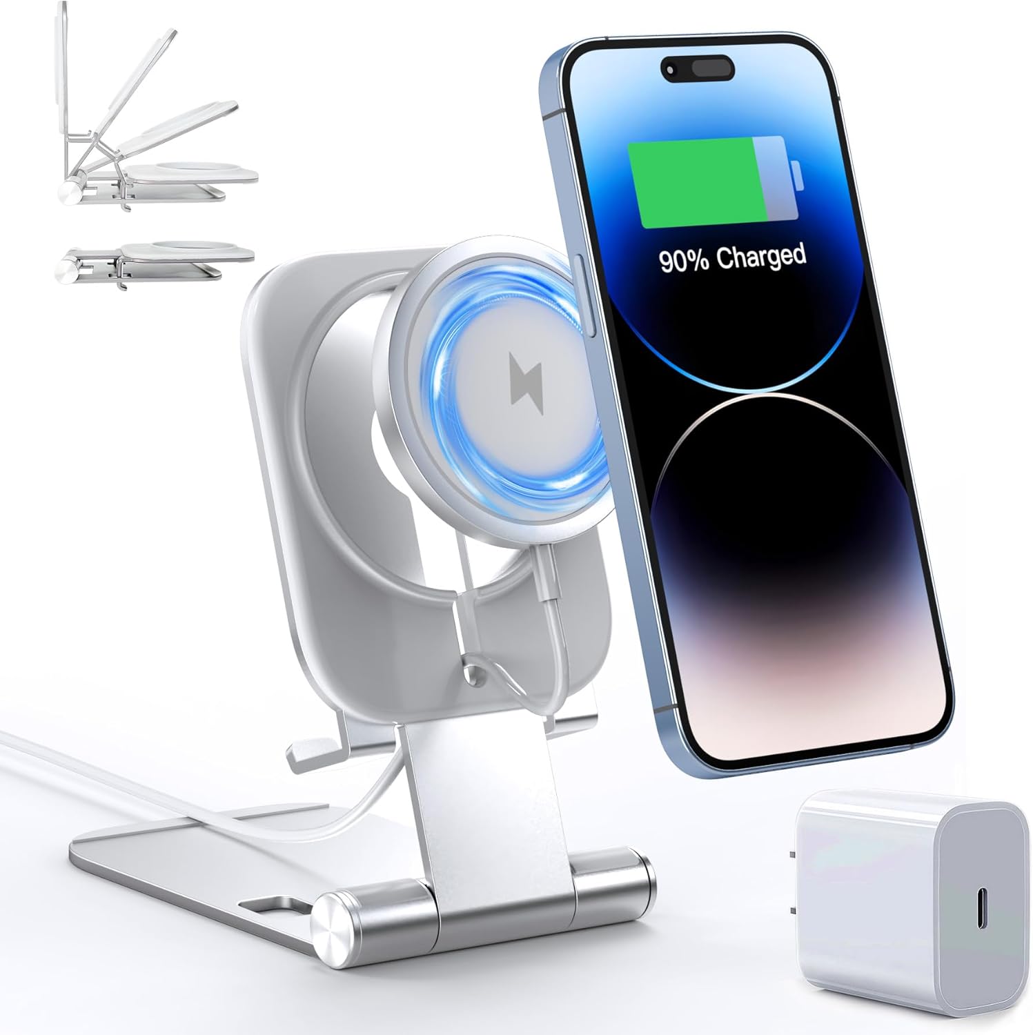 ワイヤレス充電器 Magsafe対応 i