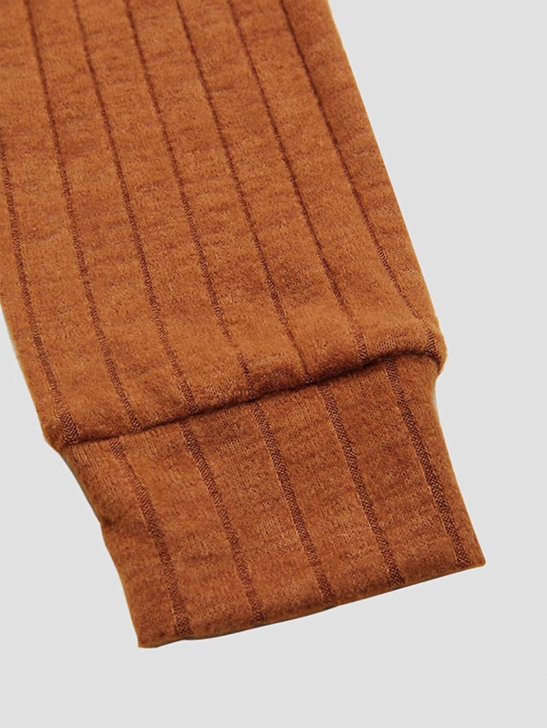 Flamingals Zip Up Hooded Sweater Cardigan for Women Long Sleeve Ribbed Knit Hoodies Jacket Outwear Fall Clothes Winter - Image 5