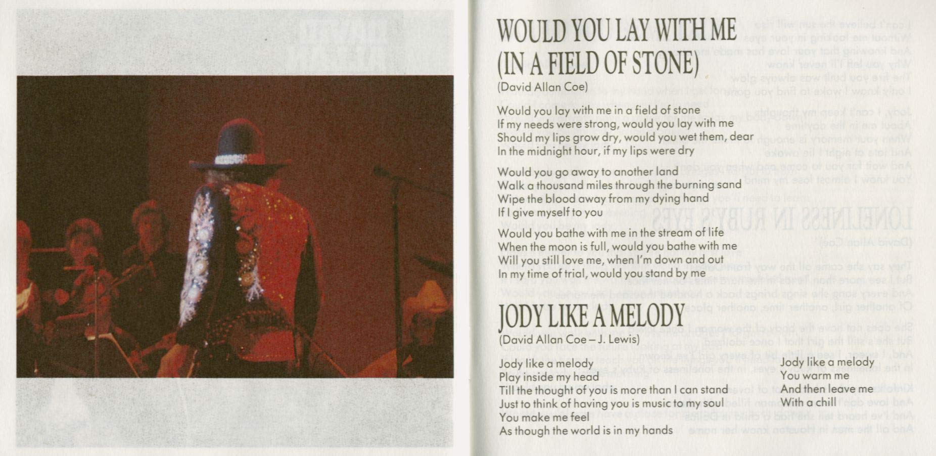 Mysterious Rhinestone Cowboy/Once Upon A Time