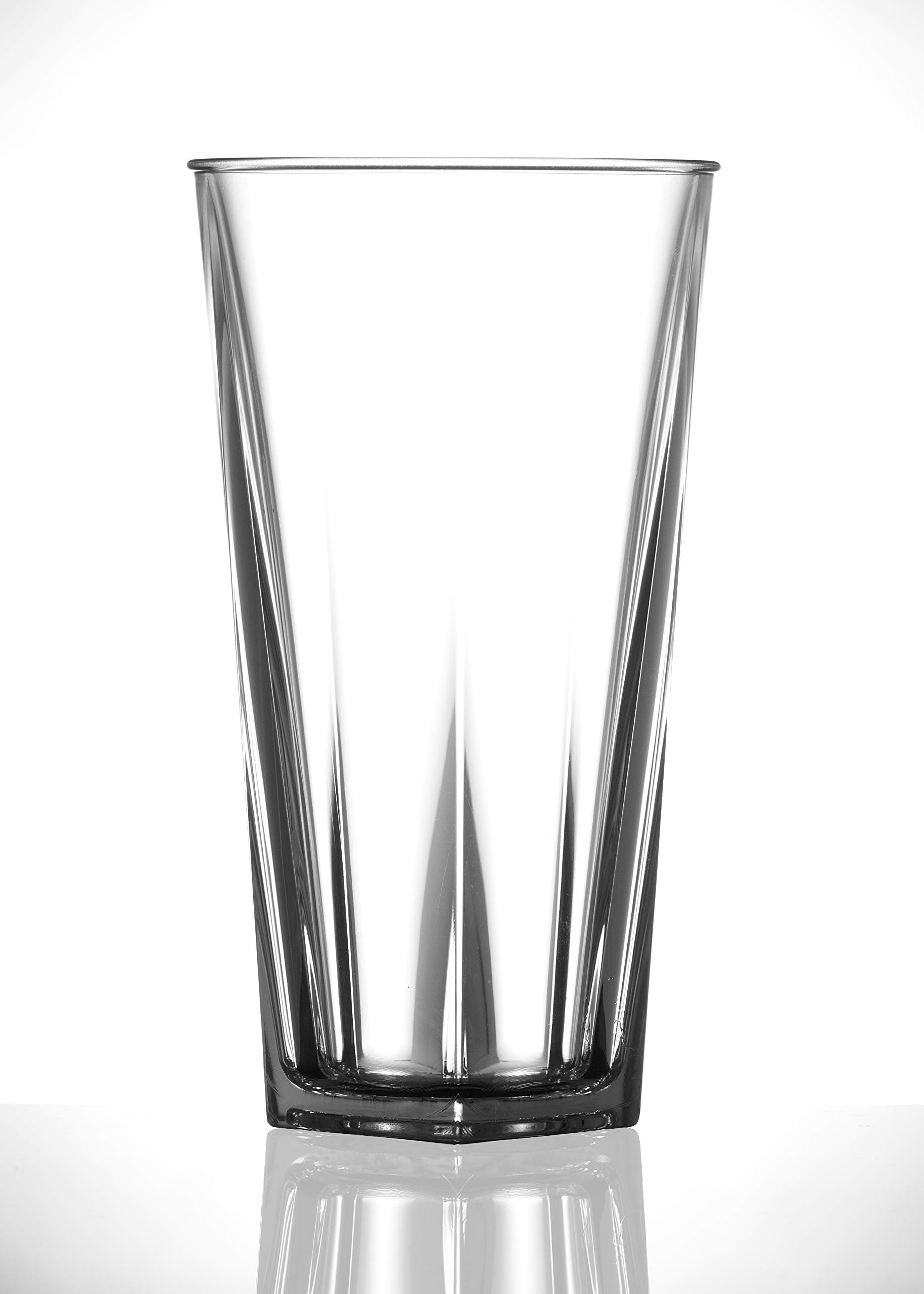 Virtually Unbreakable Polycarbonate HiBall Elite Penthouse 20oz Tall CE & Nucleated Pack of 12
