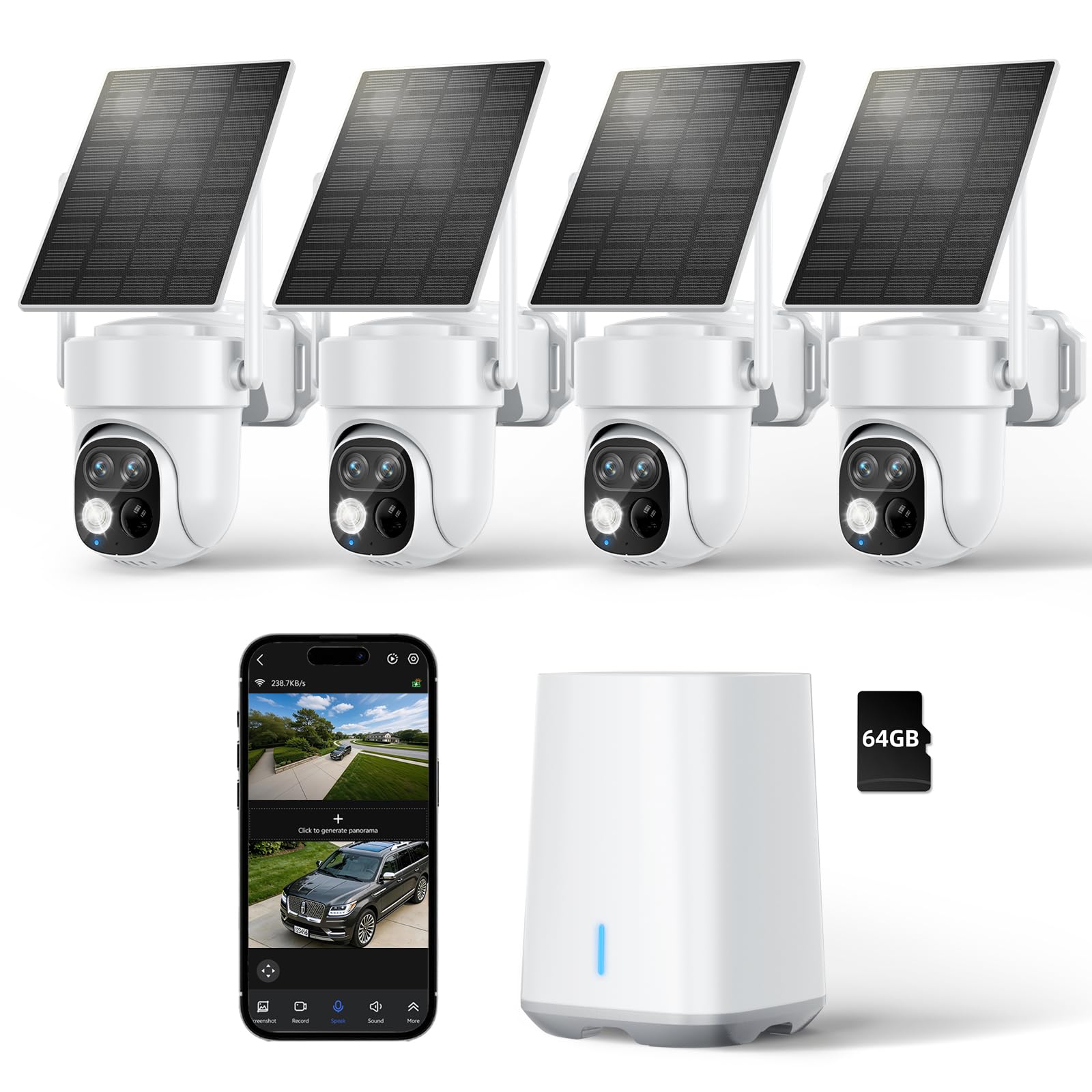 SV3C Dual Lens Security Camera