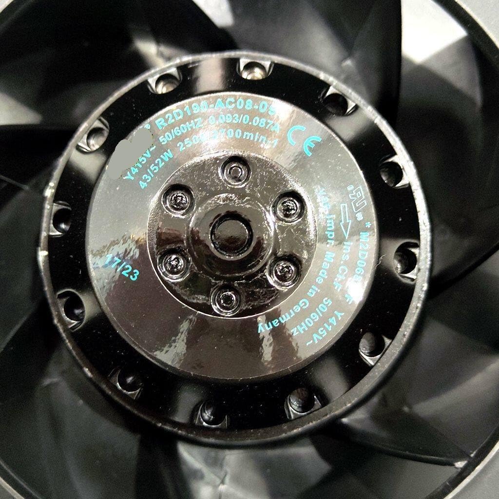 R2D190-AC08-09 R2D190-AC08-10 R2D190-AC08-20 M2D068-BF 400V Centrifugal Cooling Fan(R2D190-AC08-10)