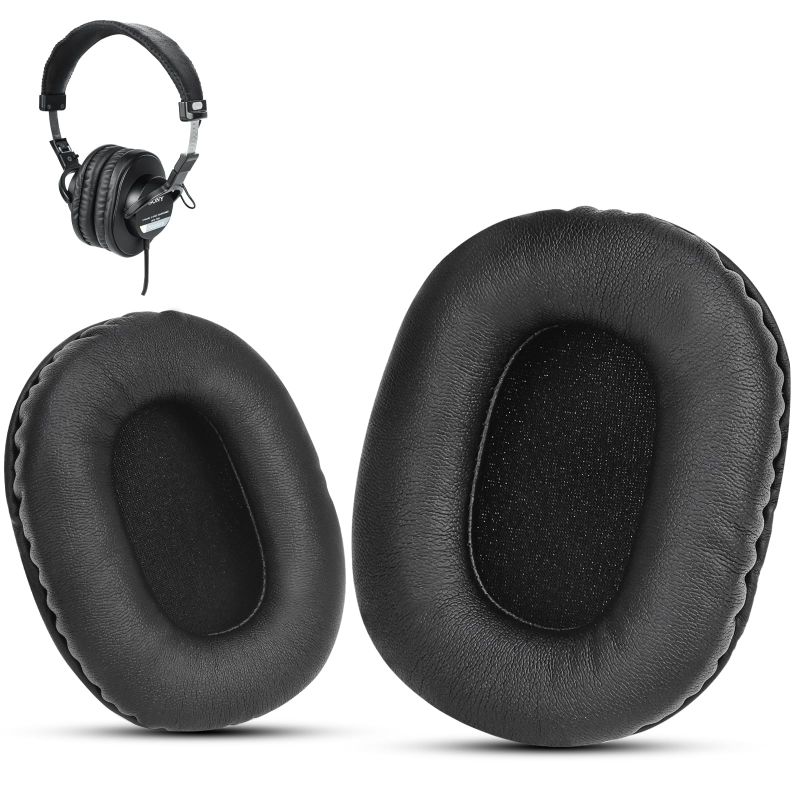 SONY (ソニー) ステレオヘッドホンMDR-7506 ※イヤーパッド破れあり イヤーパッド イヤークッション SONY MDR-CD900ST / MDR-7506