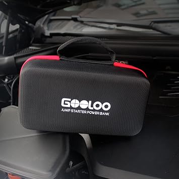 GOOLOO Eva Protection Case for GT4000 GT4000S GT6000 12V Jump Starters,Portable Hard Storage Case Car Tool Gadgets Carry Bag