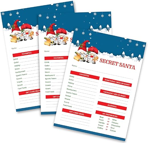 Best christmas gift questionnaire