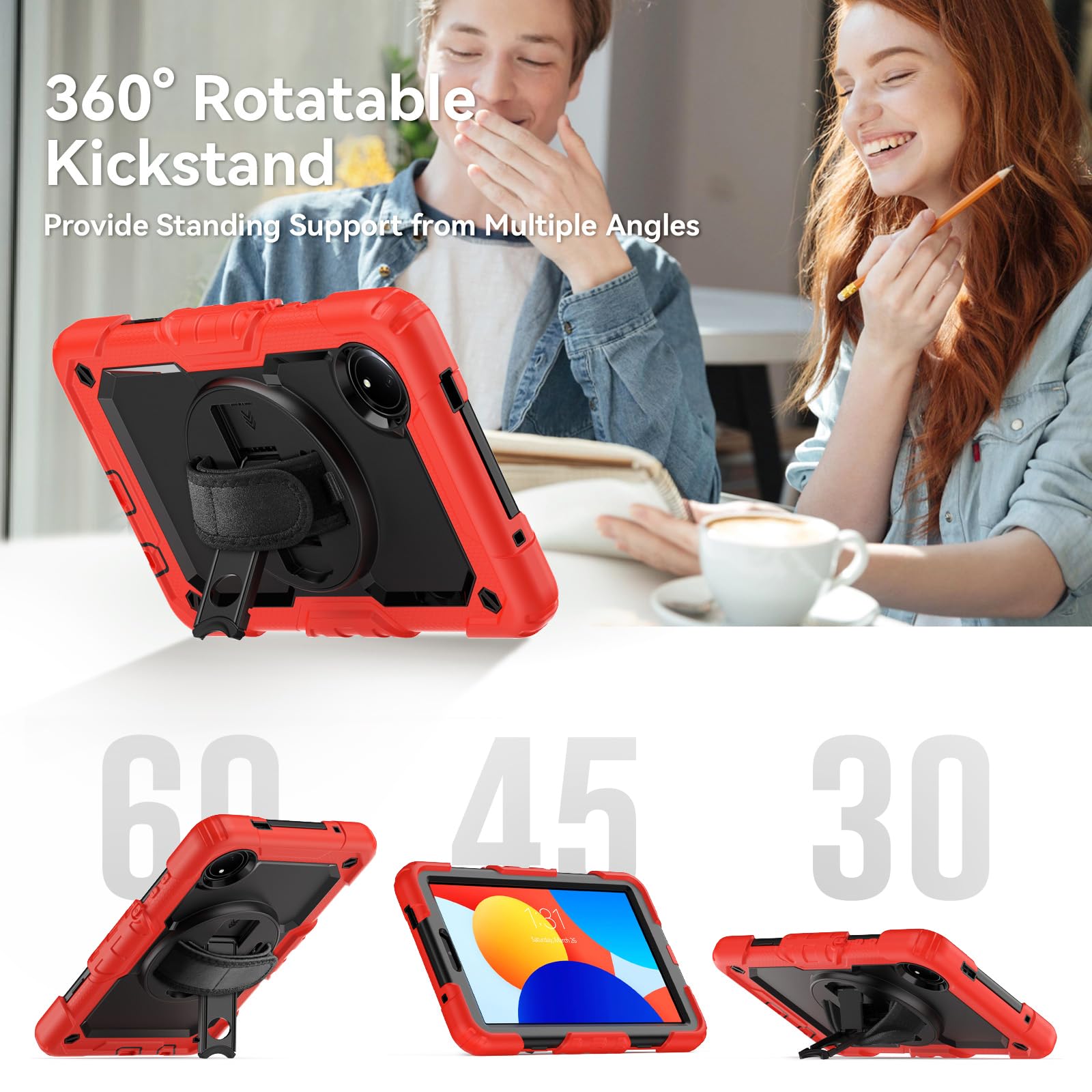 Amazon.com: Heavy Duty Shockproof Case for Xiaomi Redmi Pad Pad SE