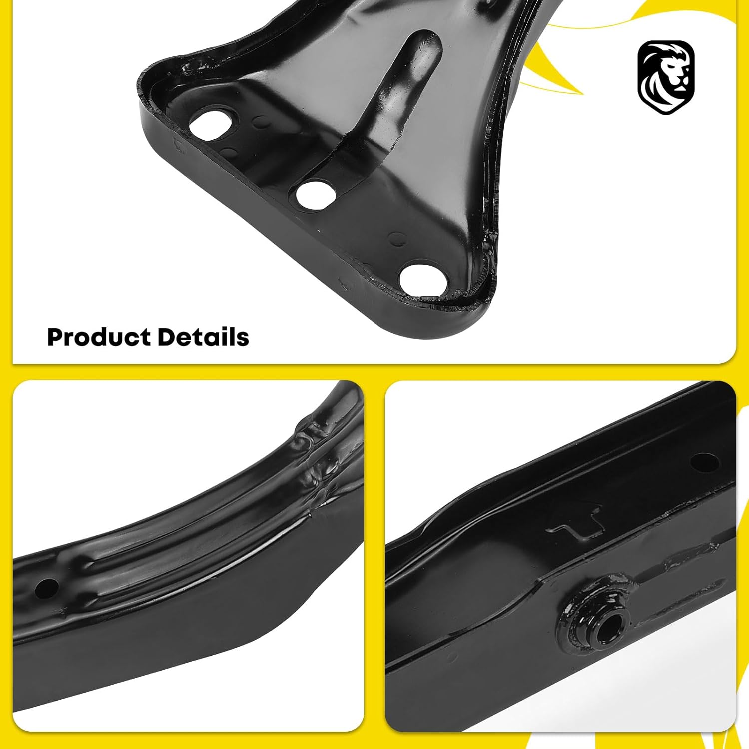 YHTAUTO Rear Frame Crossmember Subframe Replacement for Hyundai Elantra 2000-2006, Tiburon 2000-2001 2003-2008, Suspension Cross Member