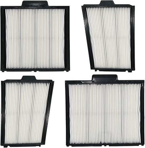 Ganador Robotic Pool Cleaner Aftermarket Replacement Filter Panels w/Ultra-Fine Filter Panels - Suits R9991467-R4, Compatible w/ S200 S300i X30 X40+ Active 20 E30 PS DX4 Robotic Cleaners