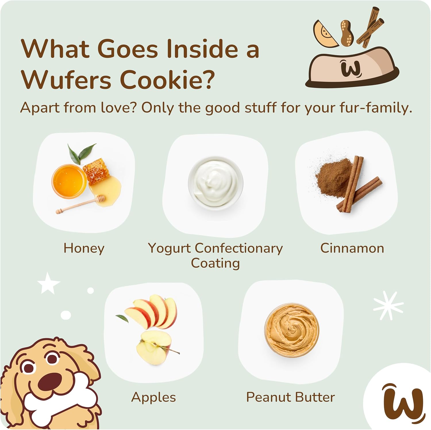 Wufers Singing Advent Calendar for Dogs | Handmade, Hand-Decorated, Dog Treats | 24 Day Countdown to Christmas for Dogs | Locally and Sustainably Sourced