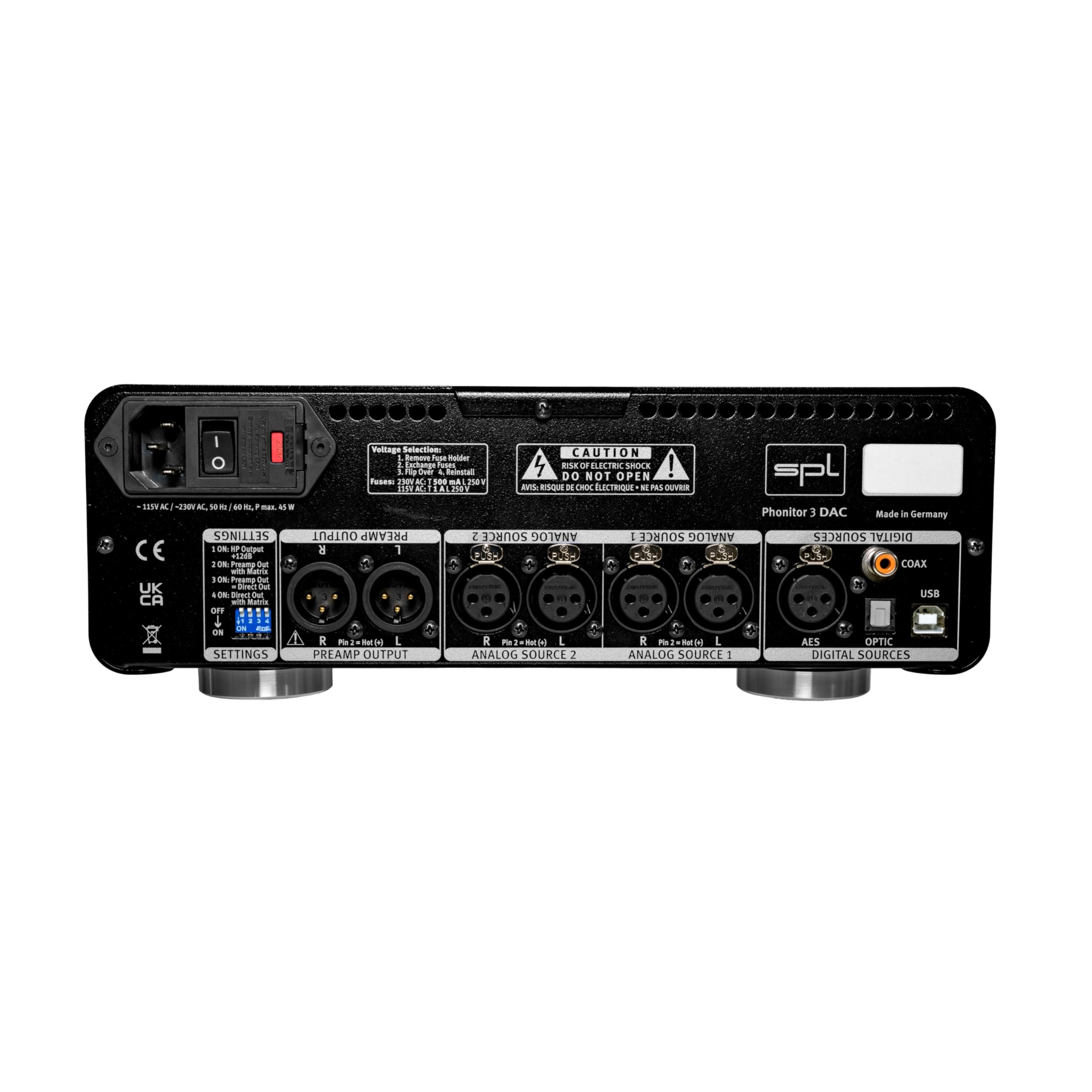 SPL Phonitor 3 DAC - Amplificatore per cuffie