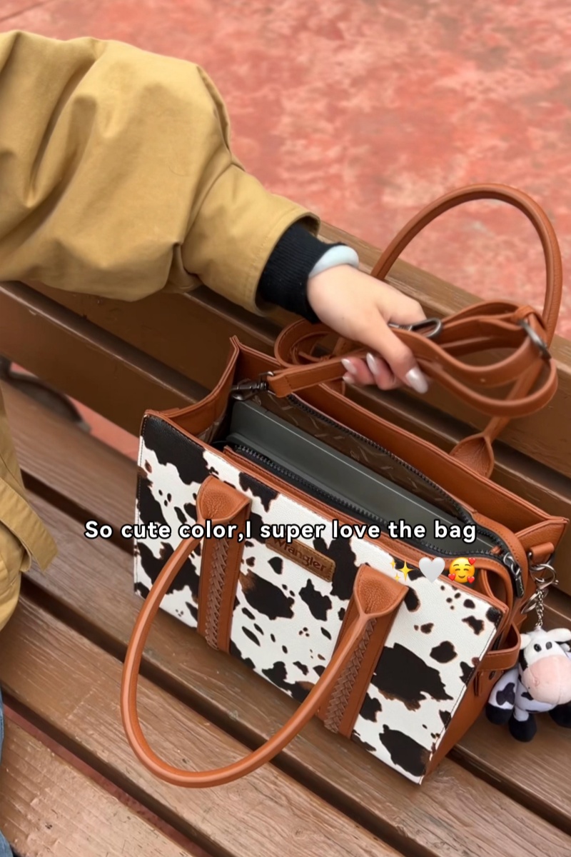 Bolso Tote para Mujer Wrangler con Asa Superior y Correa miniatura 7