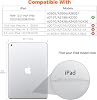 Funda Moko Smart Case para iPad 9na/8va/7ma Gen 10.2 Pulgadas, Púrpura Oscuro 3